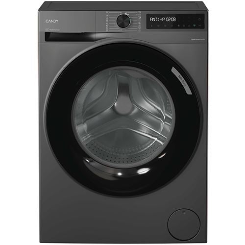 Máquina de Lavar Roupa Candy BR 49SBL8G-S | 9 Kg | 1400 RPM | A | Cinzento