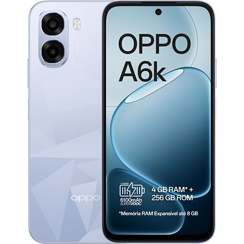 Oppo A6k 4G - 256GB - Azul Cristal